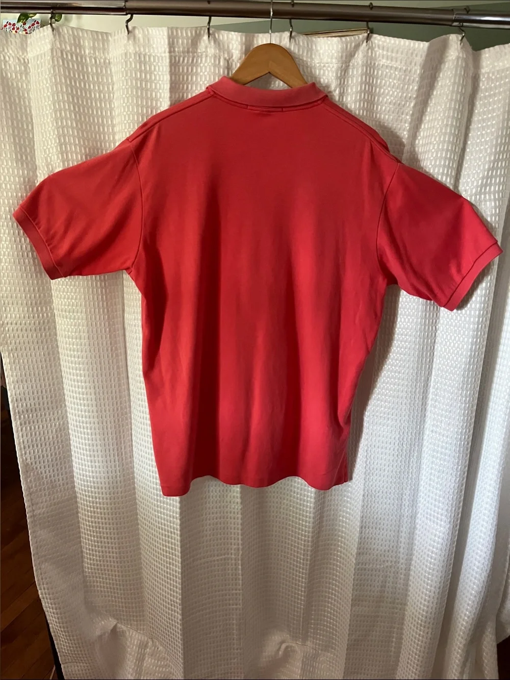 Polo Ralph Lauren Polo Shirt Coral Short Sleeve Cotton Pony Logo Men's L
